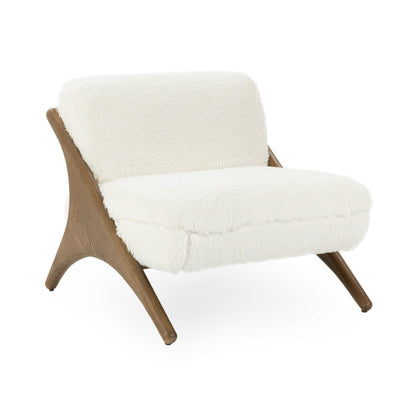 Georgia - Upholstered Accent Chair - White