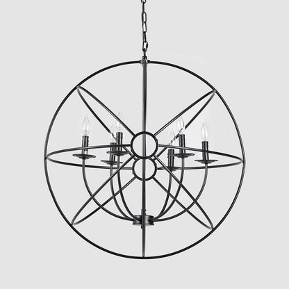 Derince - Iron Chandelier