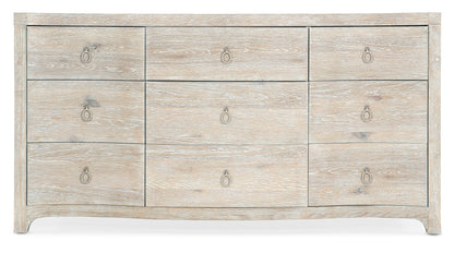 Serenity - Harbour 9-Drawer Dresser - Beige