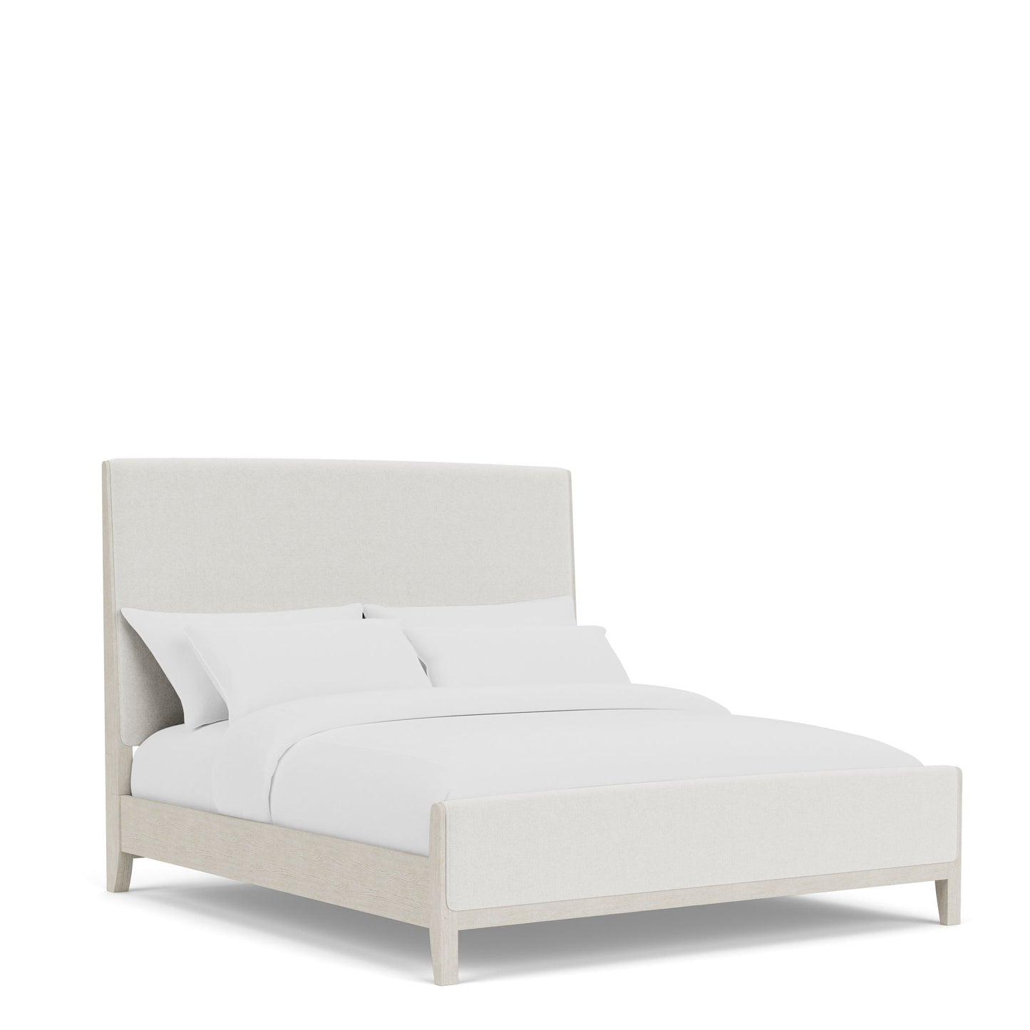 Carmella - King Upholstered Headboard - Pebble Oak