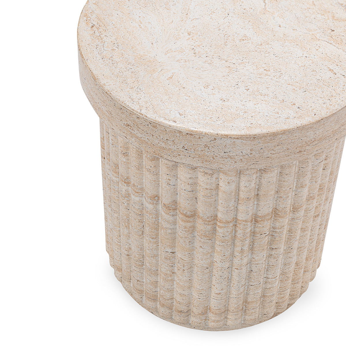 Selah - Outdoor Stool / Table - Beige