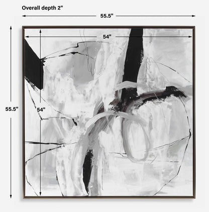 Looping - Eternity Framed Abstract Art