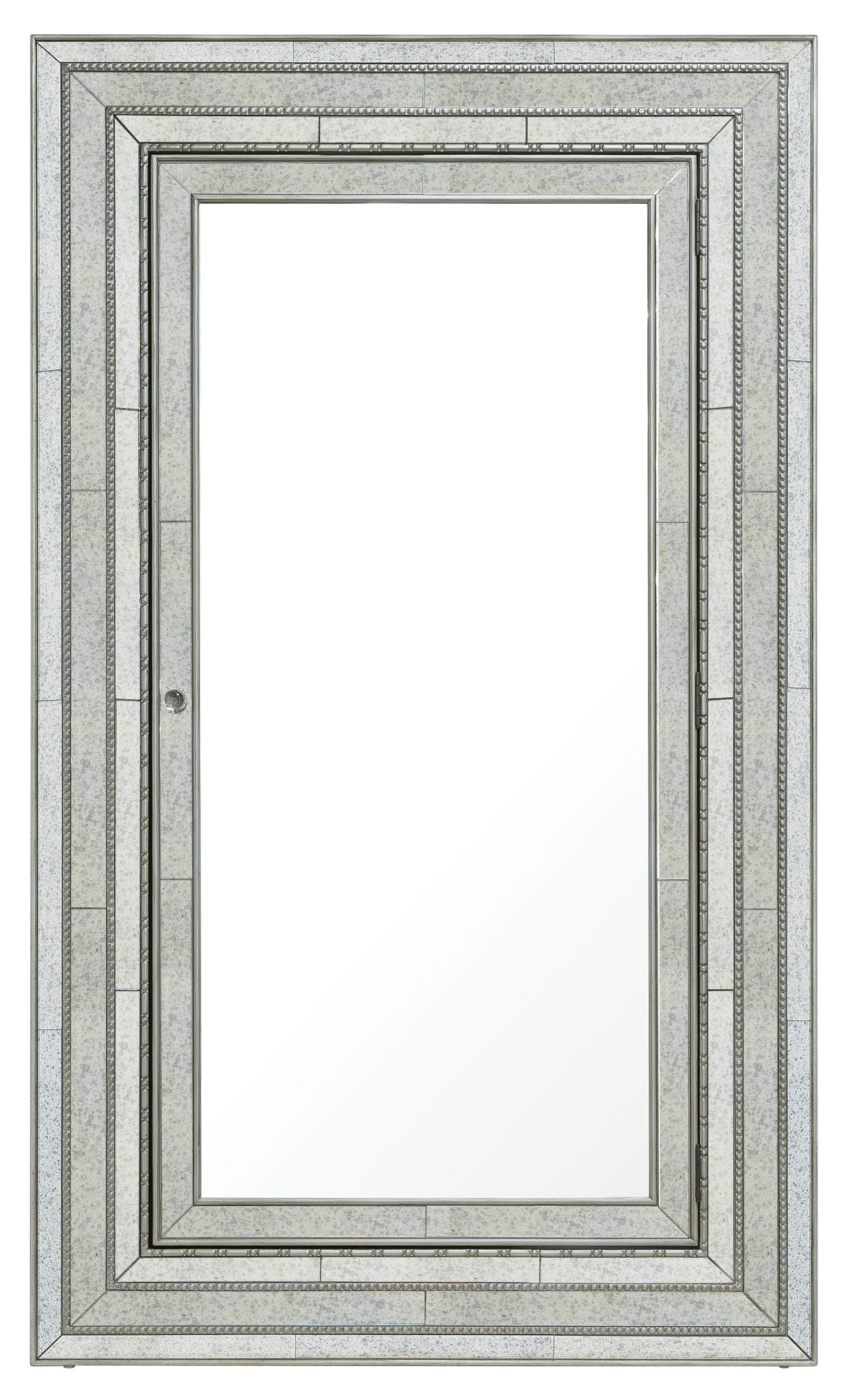 Melange - Glamour Floor Mirror With Jewelry Armoire Storage