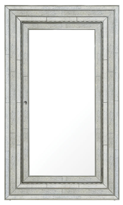Melange - Glamour Floor Mirror With Jewelry Armoire Storage