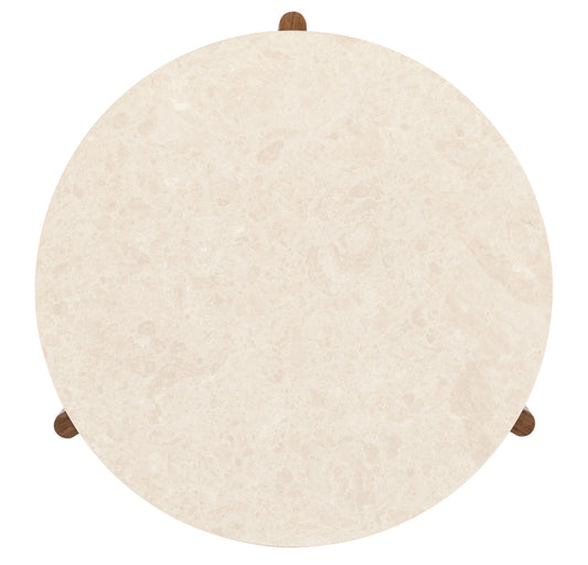 Eleana - Round Cocktail Table - Medium Wood