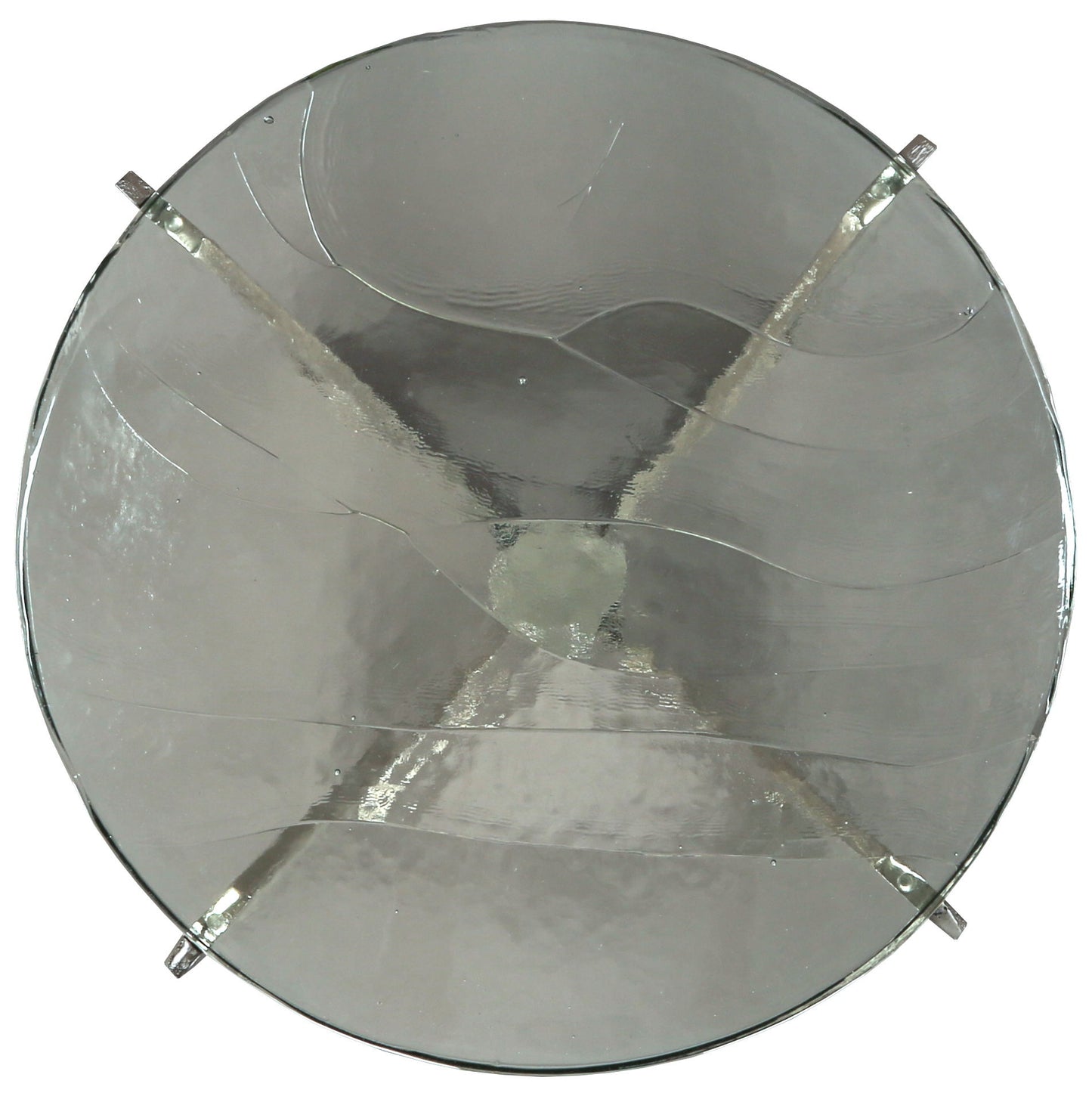 Jano - Round End Table Base - Gray