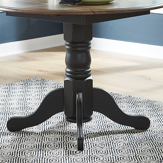Carolina Crossing - Drop Leaf Table Base - Black