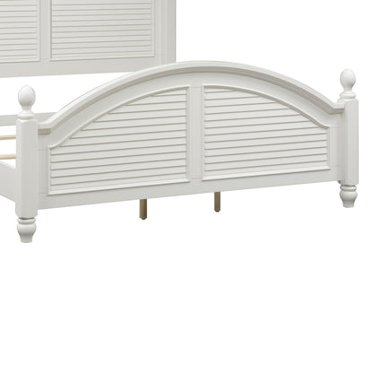 Summer House - King Poster Footboard - White