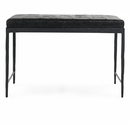 Malo - 28" Leather Bench