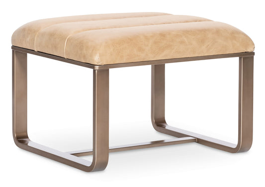 CC - Cooper Ottoman - Brown