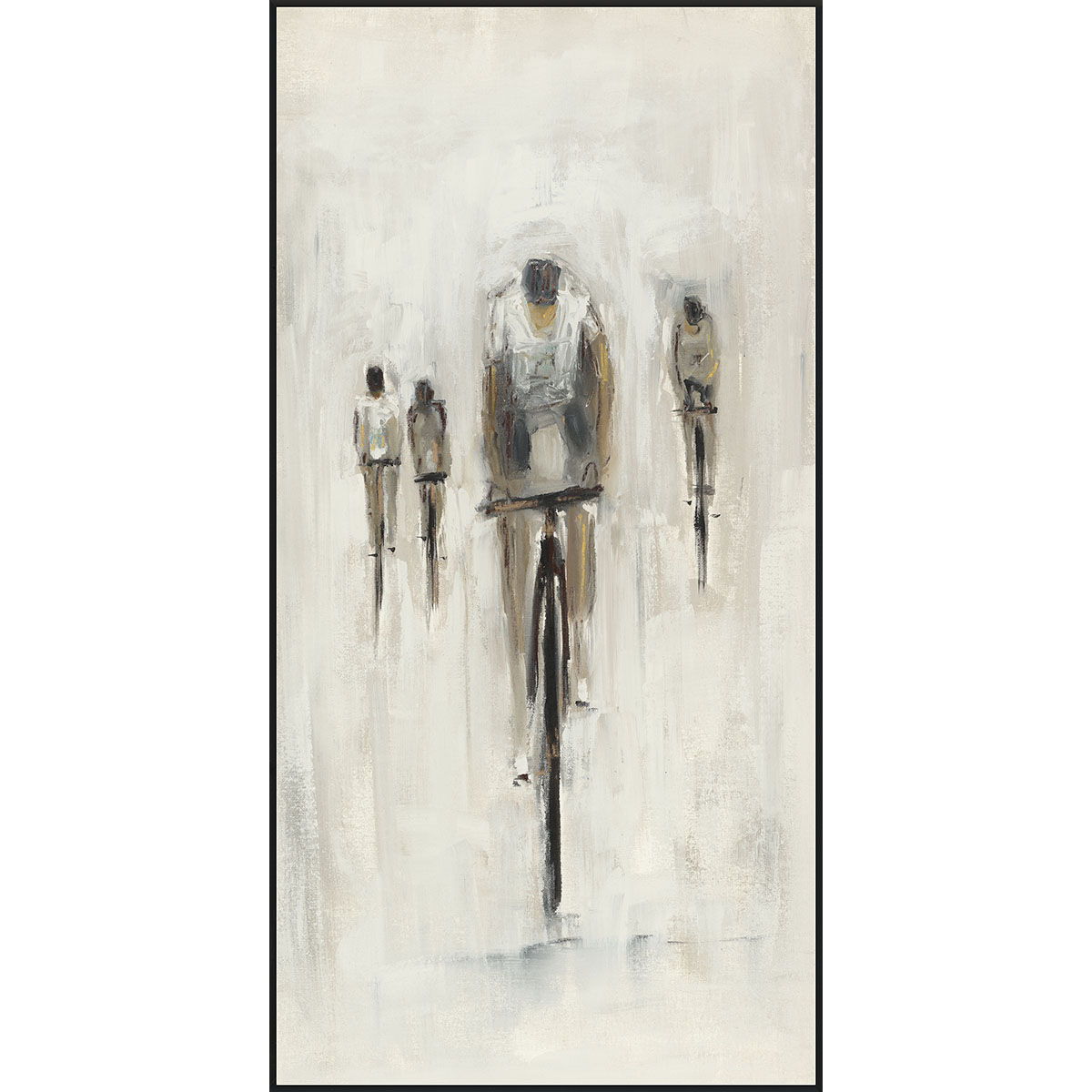 Cyclist - Painting Art by Buddy Whitlock