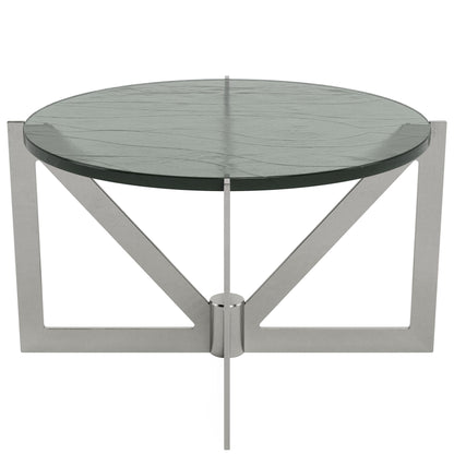 Jano - Round Coffee Table Top - Gray