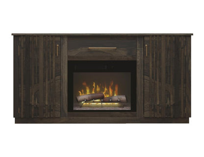 Mezquite - 70" Fireplace - Brown
