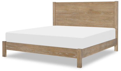 Horizons - Queen Panel Headboard - Weathered Oak