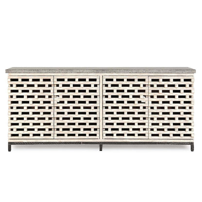Virginia - 4 Door Sideboard - Vintage Cream