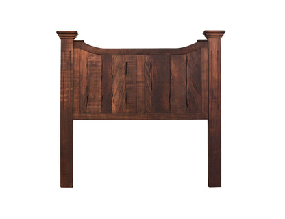Madeira - King Headboard - Deep Brown