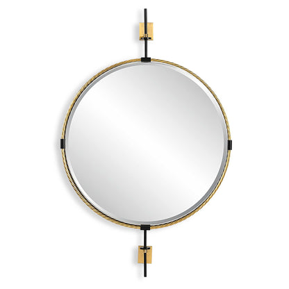 Guardrail - Round Mirror - Gold