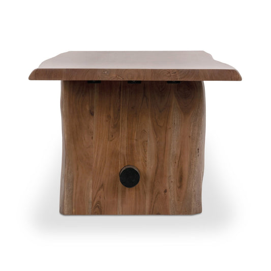 Brinton - 80" Dining Table - Acron Brown