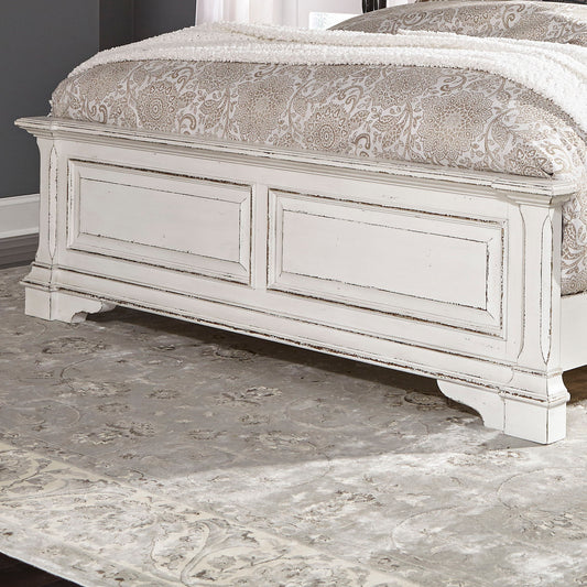 Abbey Park - King Panel Footboard - White