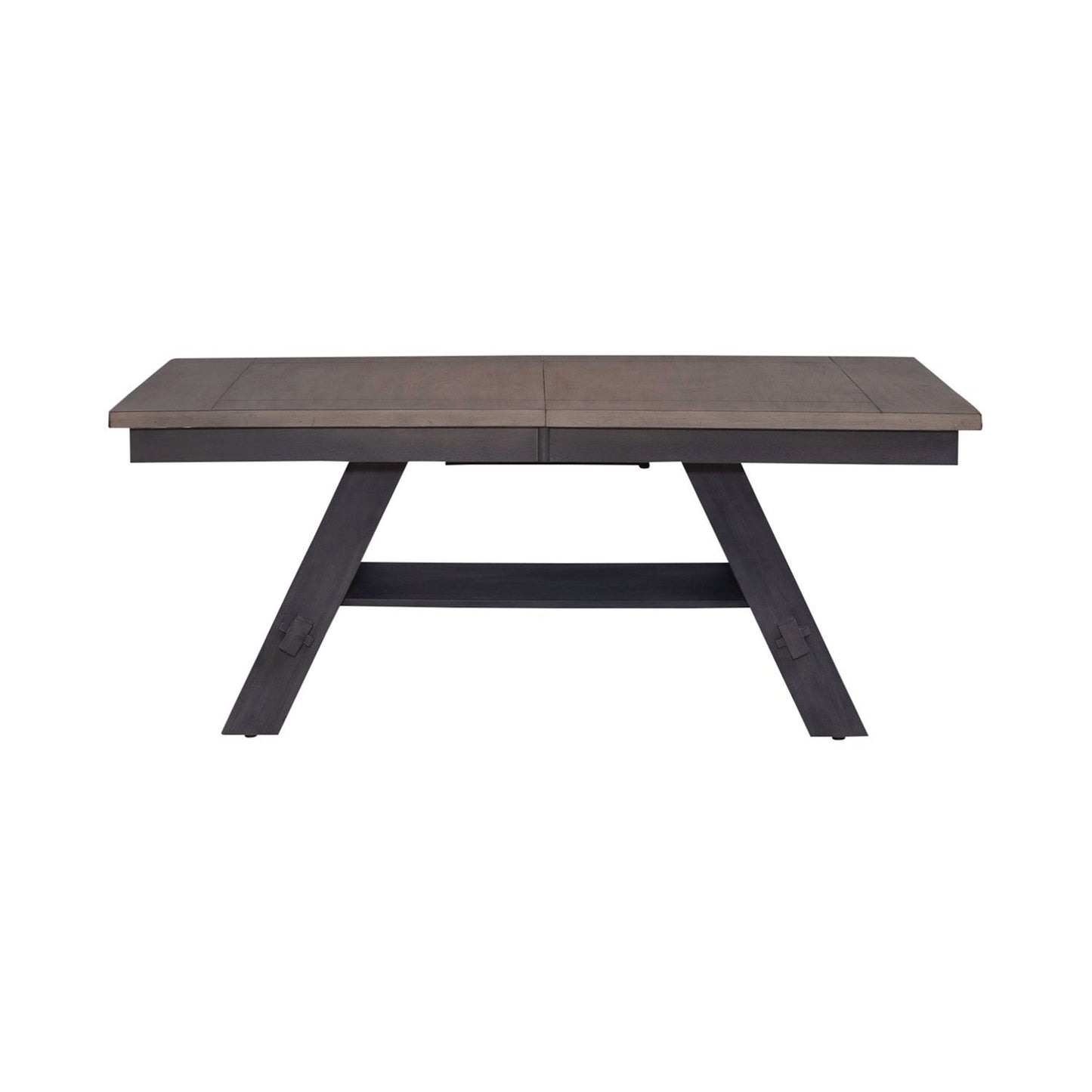 Lawson - Pedestal Table Base - Slate / Weathered Gray