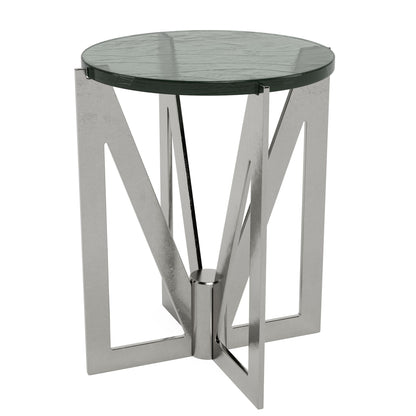 Jano - Round End Table Top - Gray