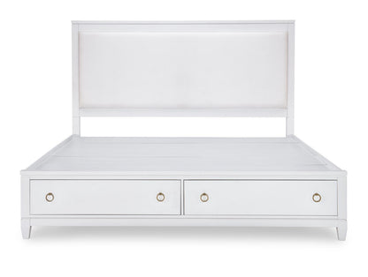 Summerland - King Storage Footboard - White