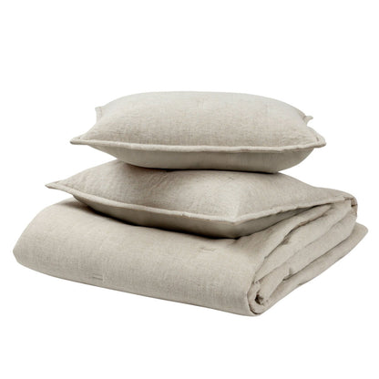 Talia - Comforter Euro Sham - Natural