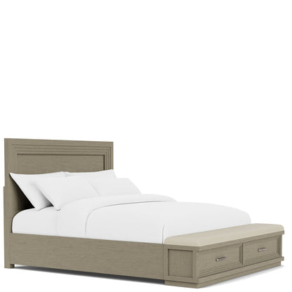Cascade - Full / Queen Illuminated Panel Headboard - Dovetail