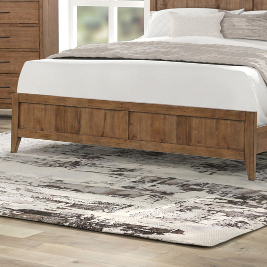 Shaker Lakes - Queen Panel Footboard - Brown