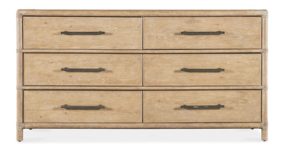 Retreat - Pole Rattan Dresser