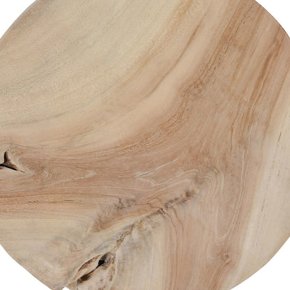 Dacosta - Round Accent Table - White Wash