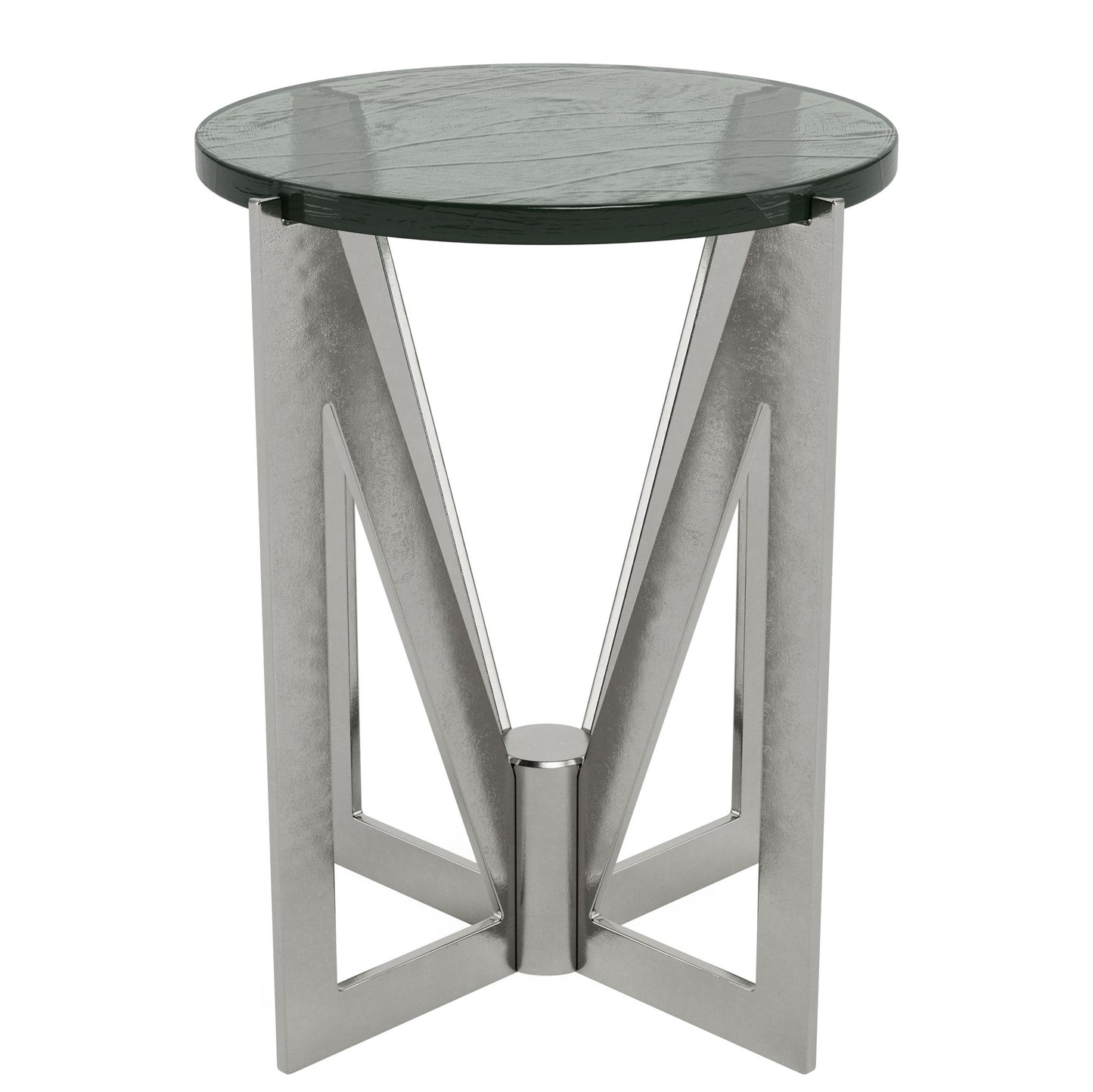 Jano - Round End Table Top - Gray