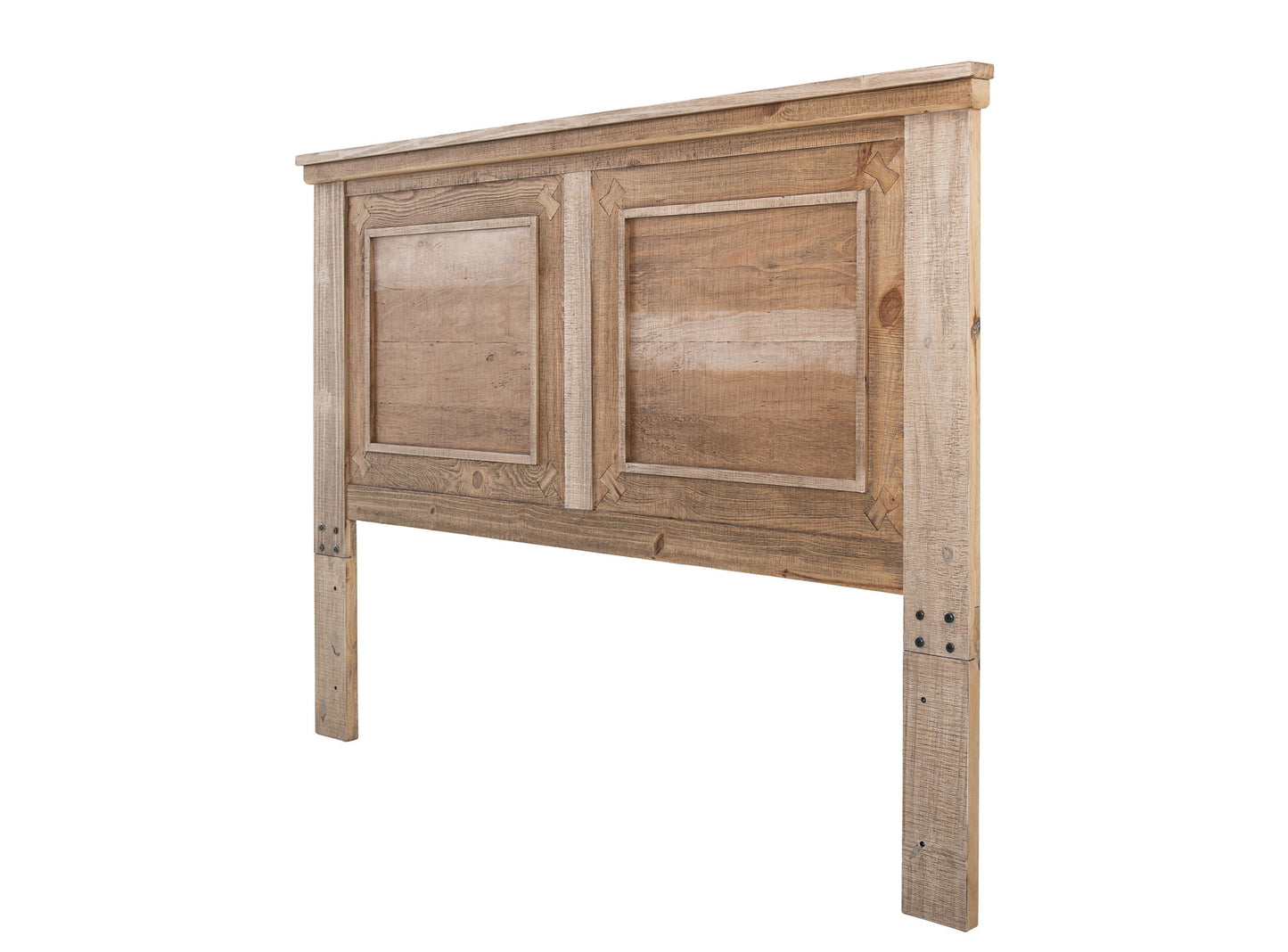 Montana - King Headboard - Two Tone Light Brown