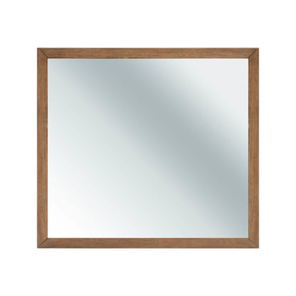 Century Modern - Landscape Mirror - Light Brown