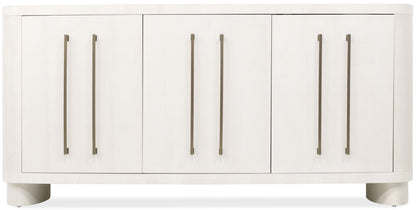 Melange - Bar None Credenza - White
