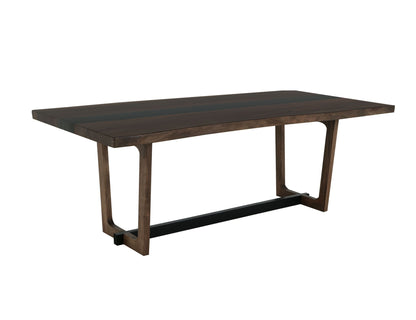 Riverwood - Table Base - Pecan Brown