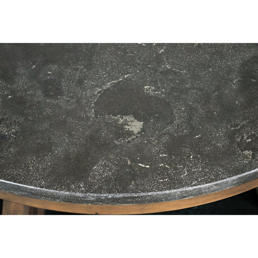 Weatherford - Round Coffee Table Top - Bluestone