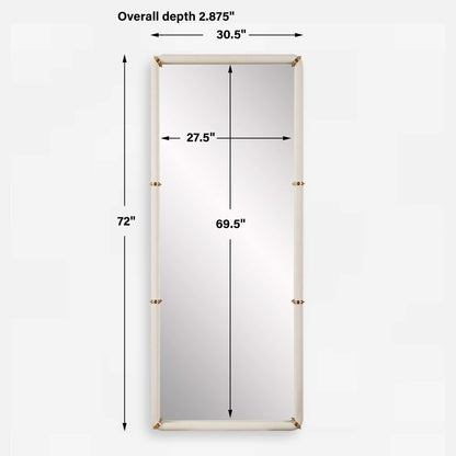 Cyprus - Dressing Mirror - White