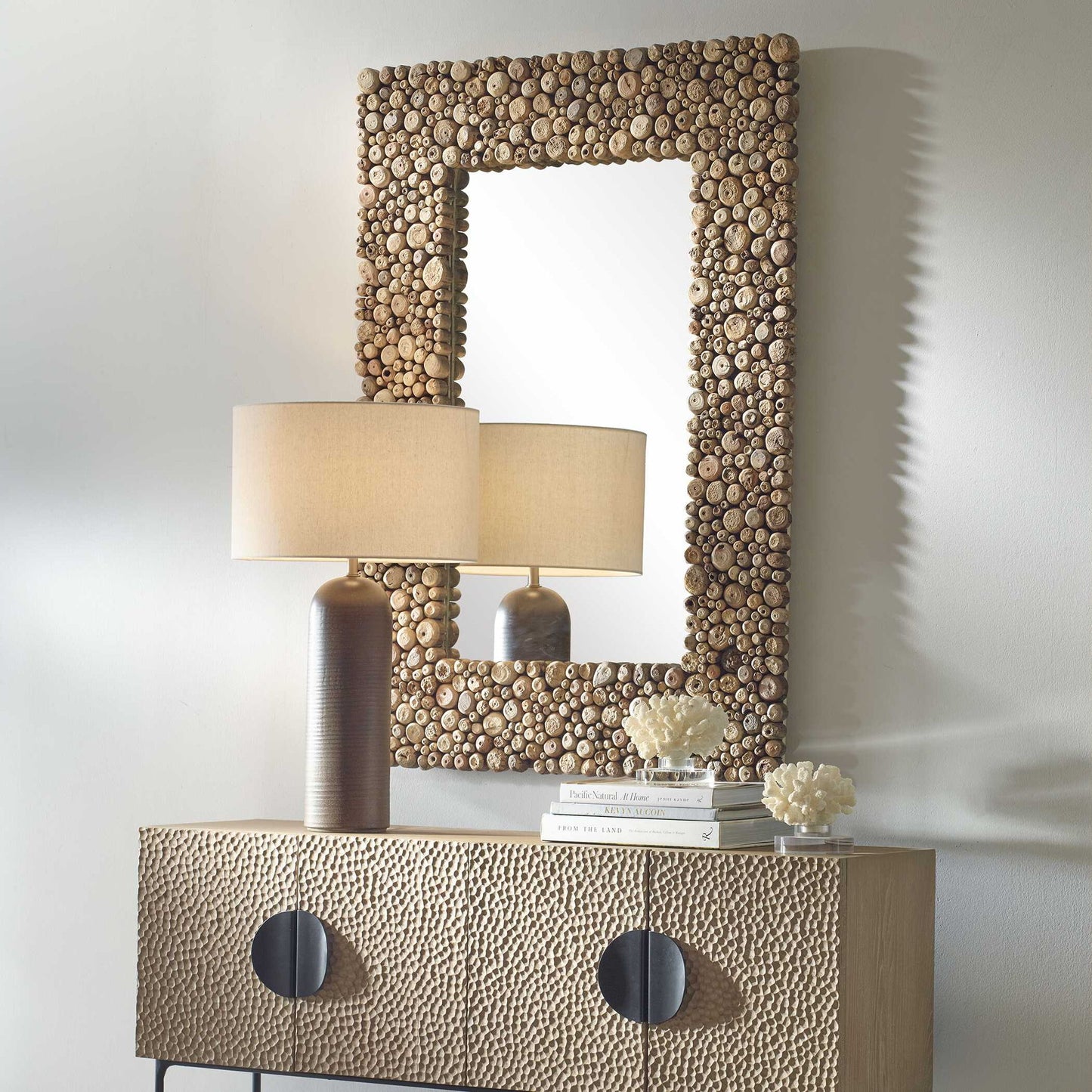 Timberwood - Rectangular Mirror - Light Brown