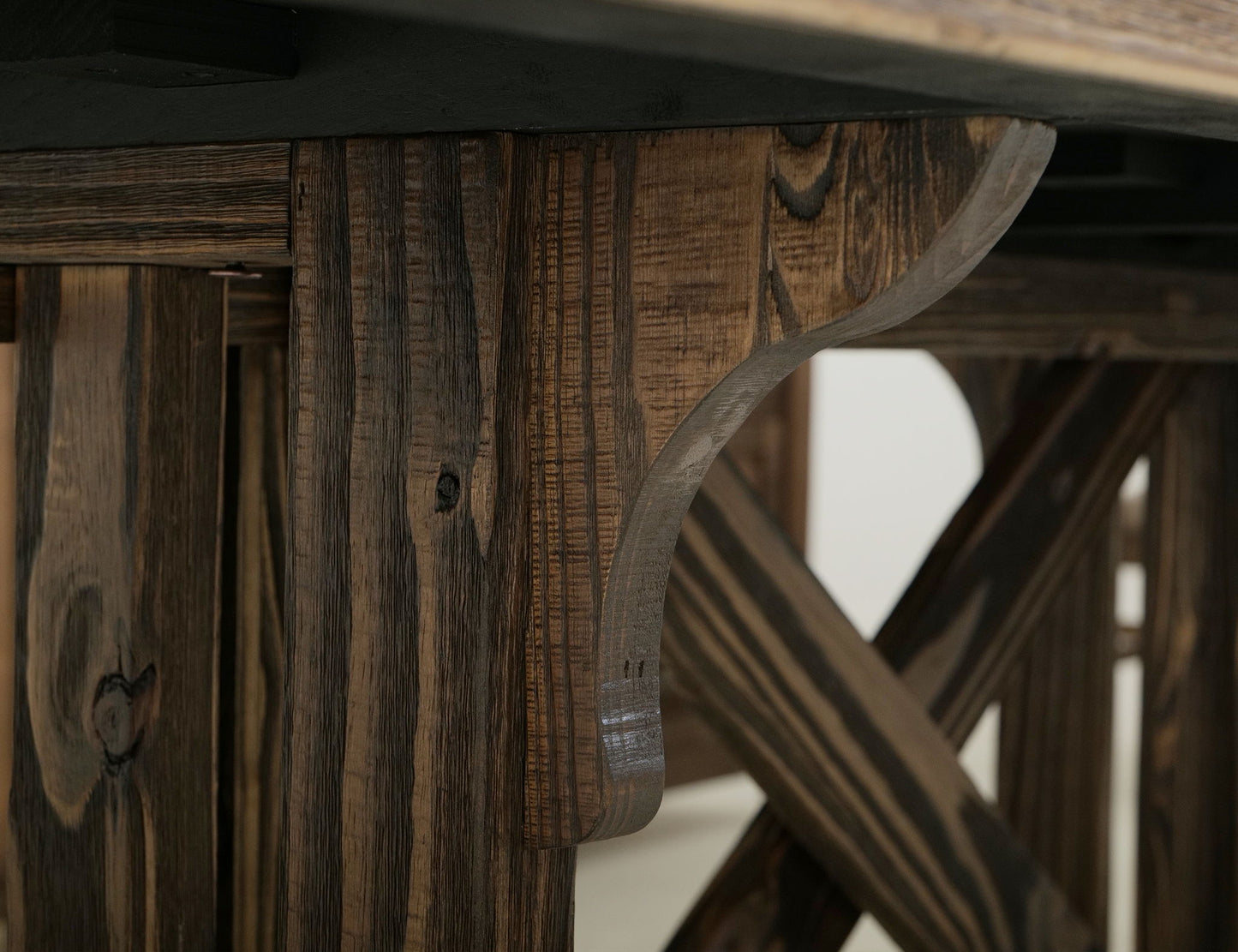 Dutton - Table Base - Rookwood Brown