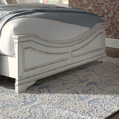 Magnolia Manor - King Panel Footboard - White
