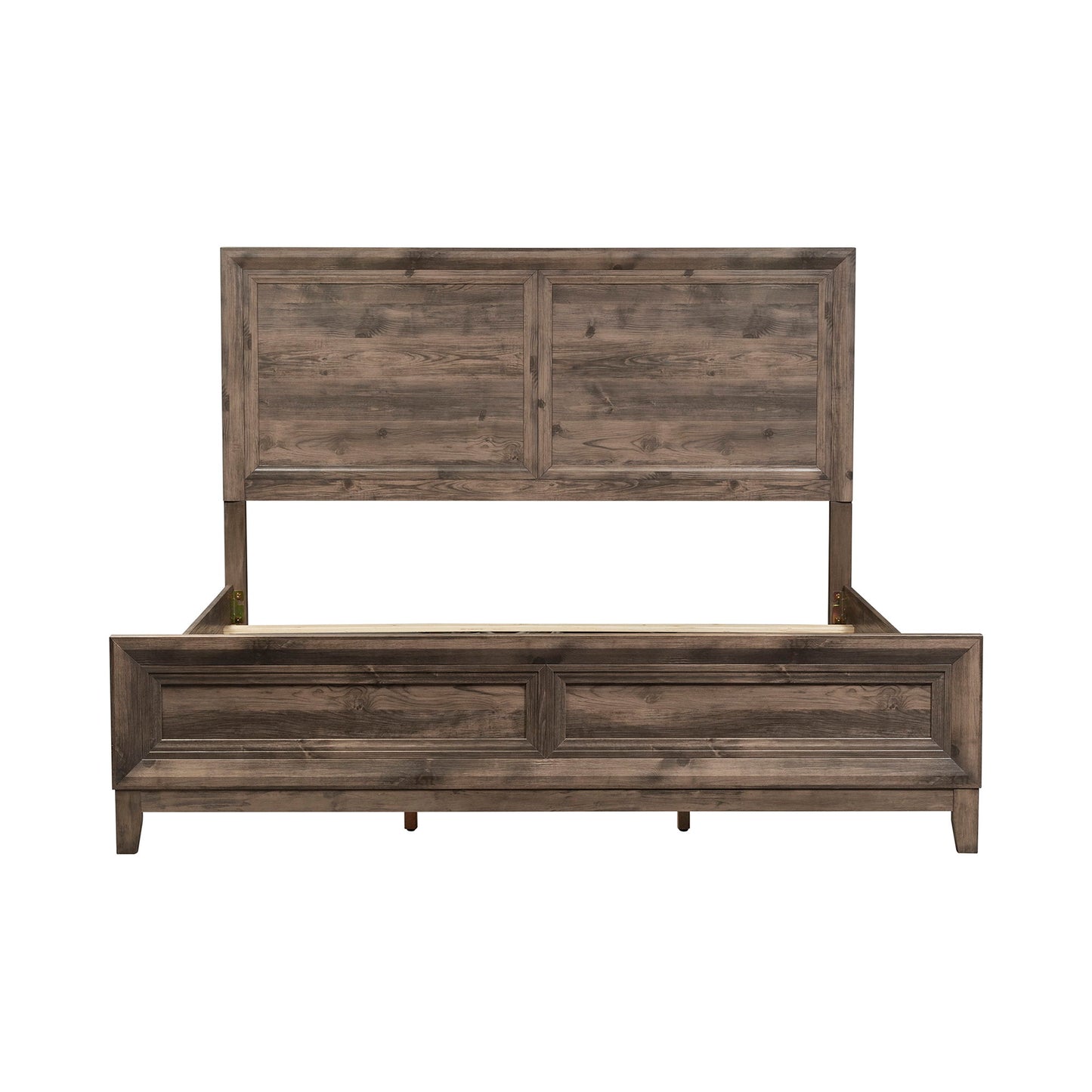 Ridgecrest - King Panel Headboard & Footboard - Light Brown