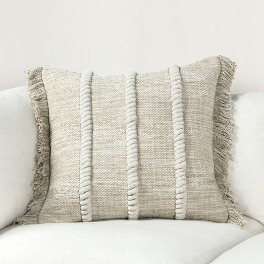 Lucera - 22" x 22" Pillow - Natural