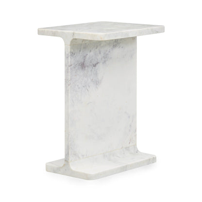 Delaney - Marble Rectangle Accent Table