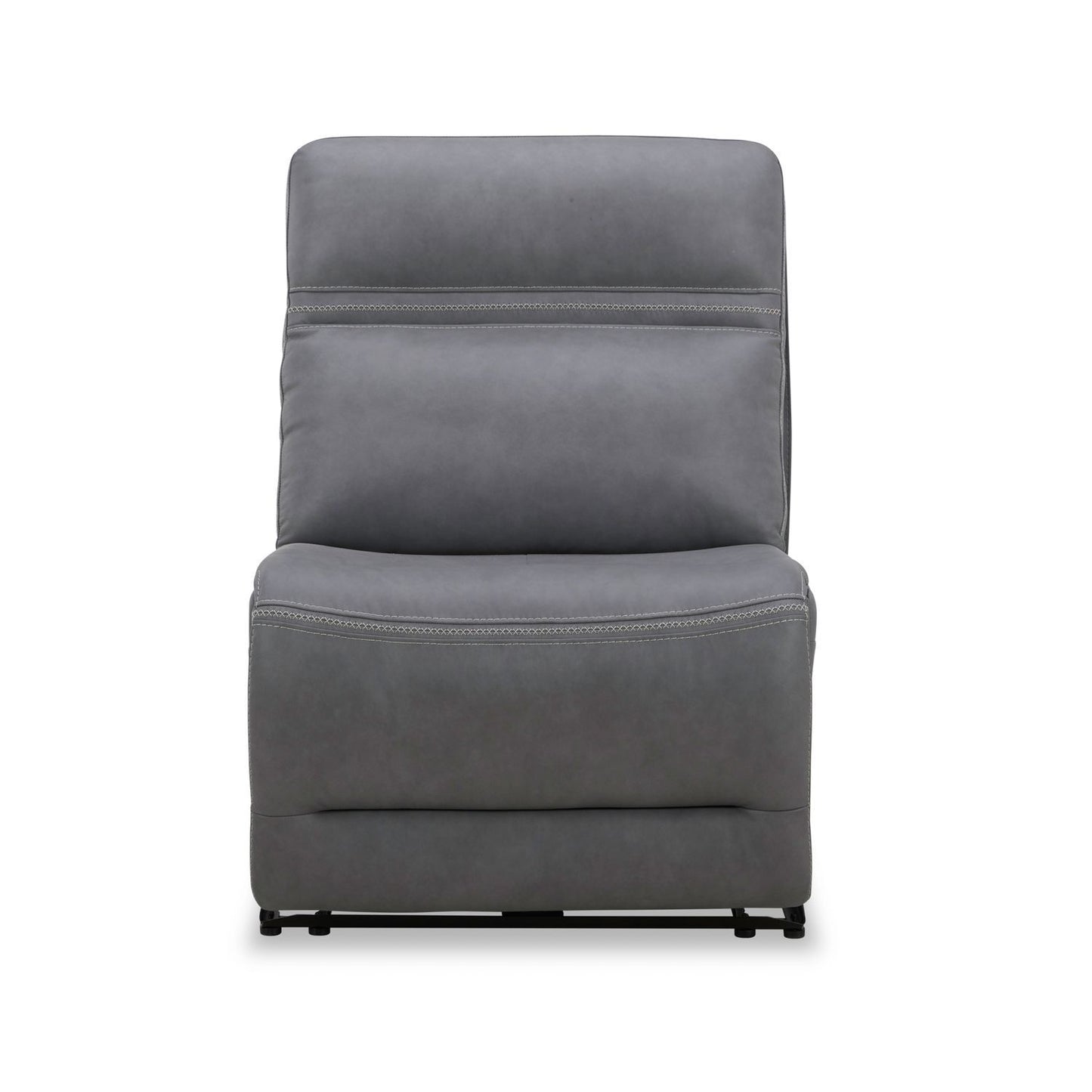 Cooper - Armless Recliner P3 & ZG - Blue Gray - Gray