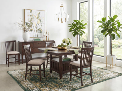 Caldwell - Dining Table Base - Espresso