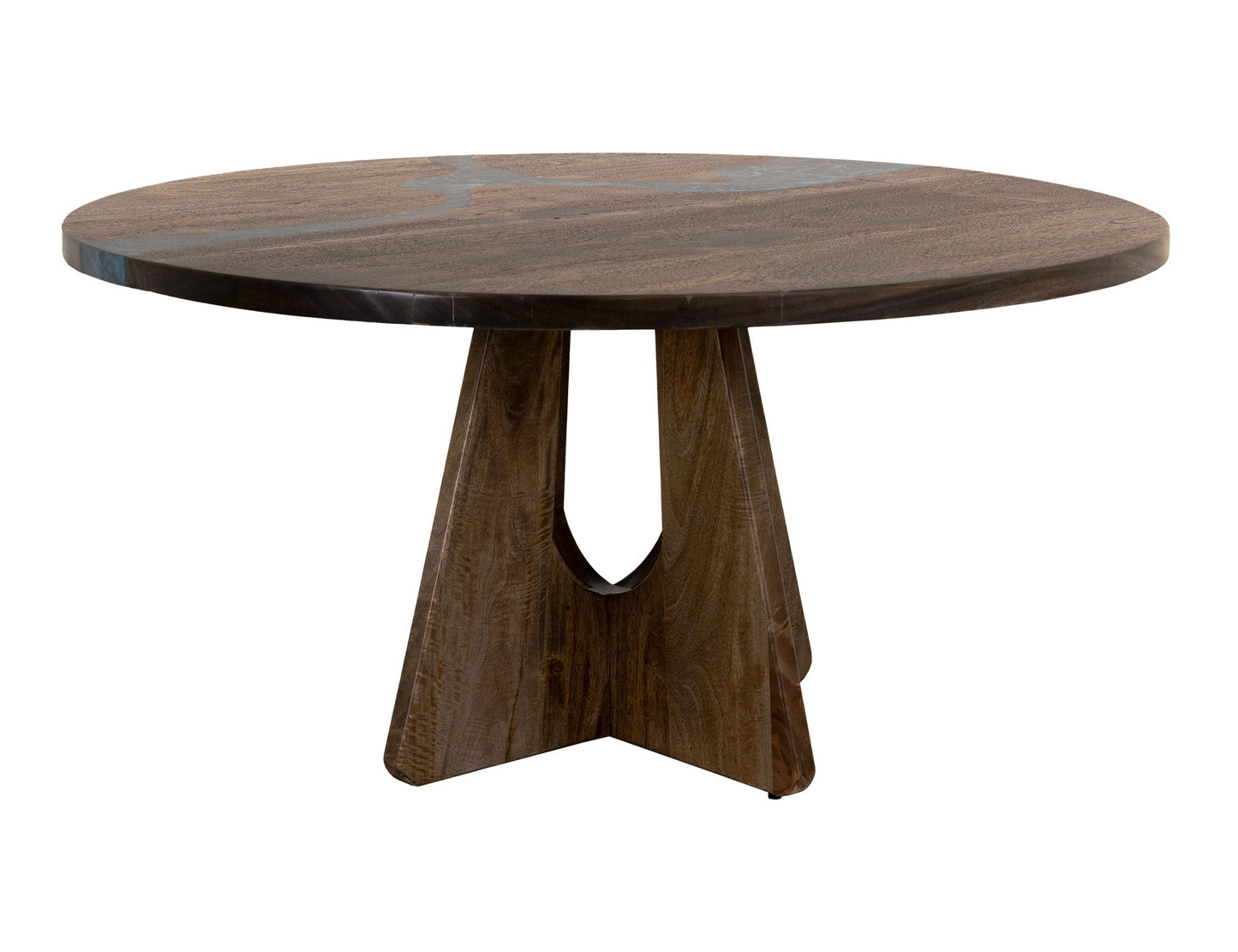 Zaphiro - Cross Table Base - Dark Brown