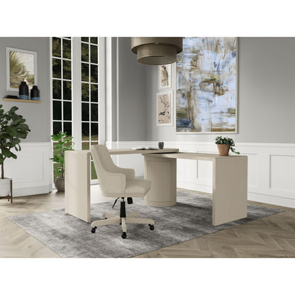 Maren - Swivel Desk Top - Beige