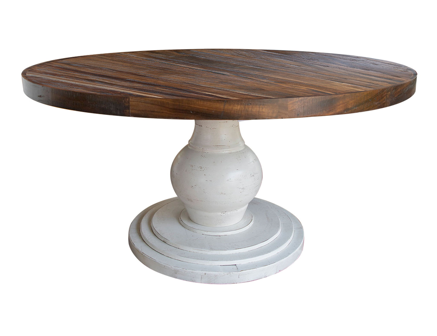 Rock Valley - Round Table Top - Brown