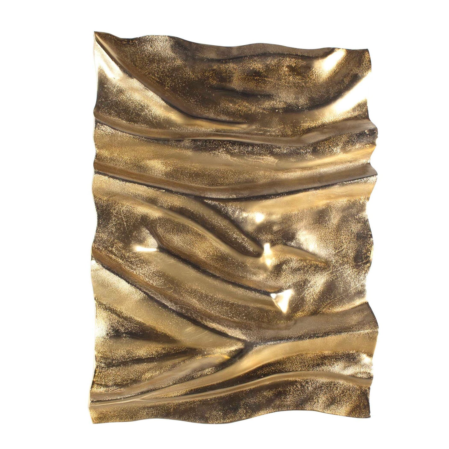Undulate - Outdoor Wall Panel - Gold